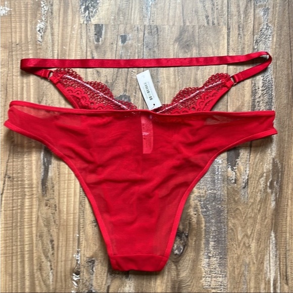 Adore Me Victoria’s Secret Vintage Pop Art German Nylon Underwear G-String Thong - Picture 2 of 16